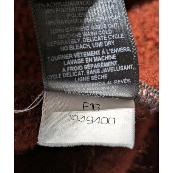 Kuhl Europa 1/4 Zip Sweater Men’s Small Rust Red Fleece Pullover F16 Style... - Picture 7 of 12